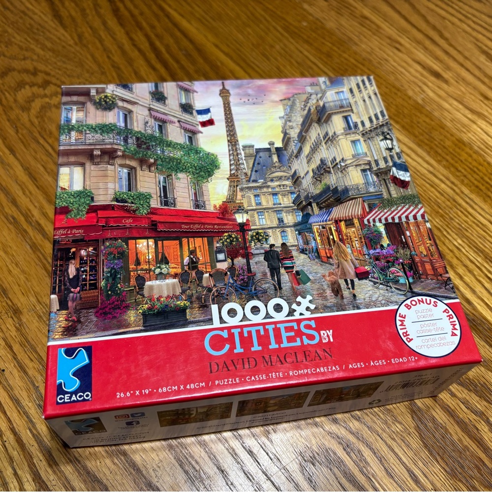 Ceaco Cities 1000-Piece Puzzle - Paris